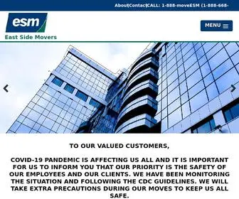 Moveesm.com(Westchester NY Corporate Moving Company) Screenshot