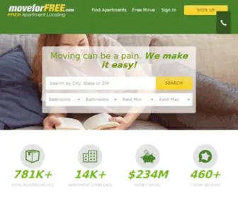 Moveforfree.com(Apartments for Rent) Screenshot