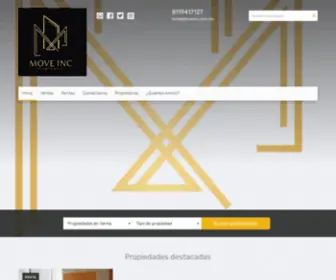 Moveinc.com.mx(Bienvenido a Move Inc Real Estate) Screenshot