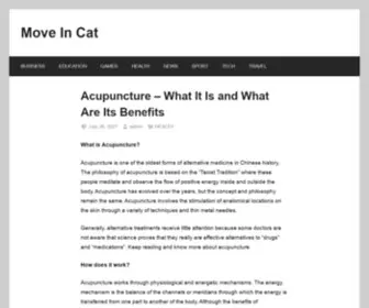 Moveincat.com(Move In Cat) Screenshot