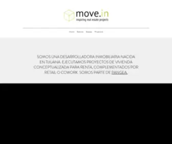 Movein.com.mx(Desarrollo Inmobiliario) Screenshot