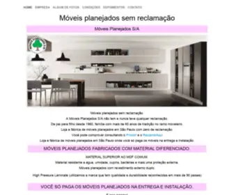 Moveisplanejados.com(Móveis planejados) Screenshot