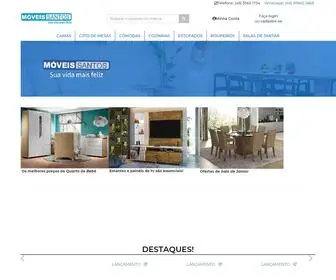 Moveissantos.net(Móveis Santos) Screenshot