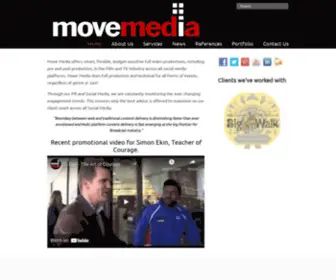 Movemedia.co.za(Move Media) Screenshot