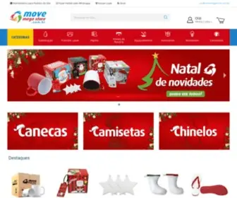 Movemegastore.com.br(Produtos para Sublima) Screenshot