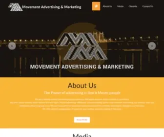 Movementadvertising.com(Movement Advertising & Marketing) Screenshot