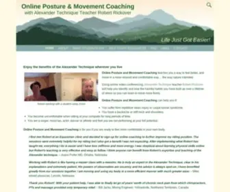 Movementcoaching.com(Using Alexander Technique Principles) Screenshot