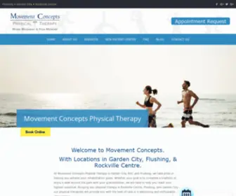 Movementconceptspt.com(Movement Concepts Physical Therapy) Screenshot