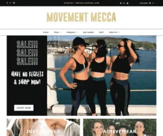 Movementmecca.com(Movement Mecca) Screenshot