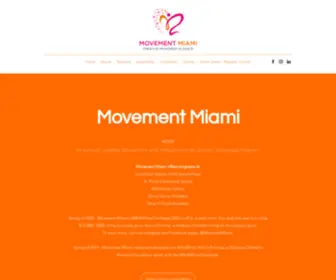 Movementmiami.com(Movementmiami) Screenshot