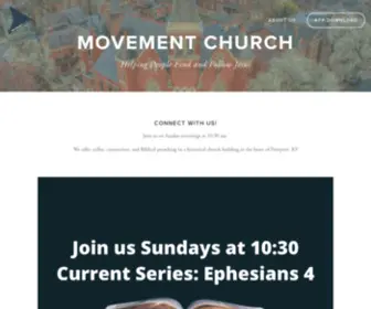 Movementnky.com(Movement Church) Screenshot