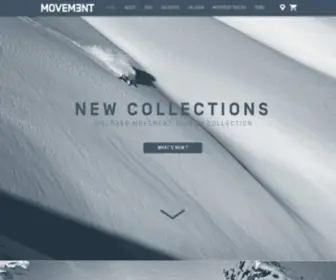 Movementskis.com(Movement skis) Screenshot