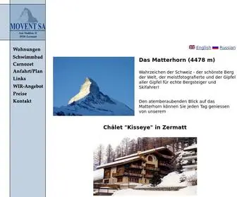 Movent.ch(Zermatt Wohnung Mieten Mietwohnung) Screenshot