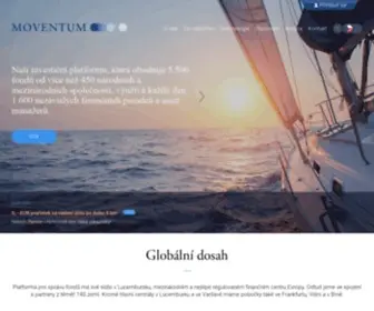 Moventum.cz(Moventum) Screenshot
