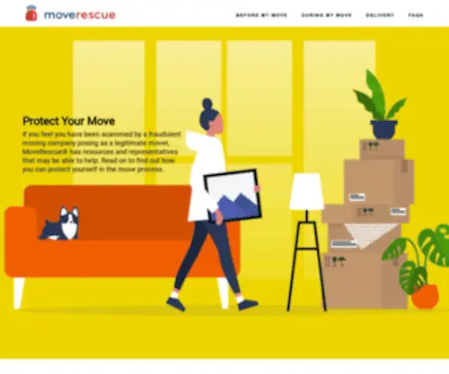Moverescue.com(MoveRescue) Screenshot