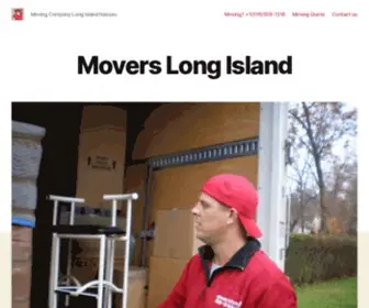 Movers-Longisland.com(Movers Long Island Cheap Moving Company) Screenshot