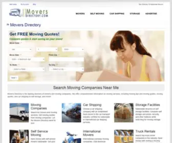Moversdirectory.com(Movers Directory) Screenshot