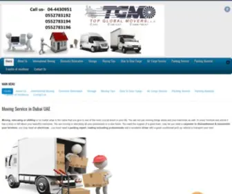 Moversdubai.org(International & Domestic Cargo Packers & Relocation Company) Screenshot