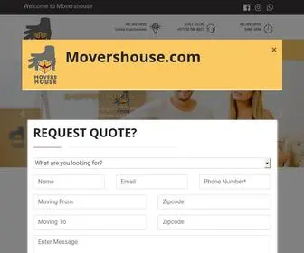 Movershouse.com(Best International Relocation company in UAE) Screenshot