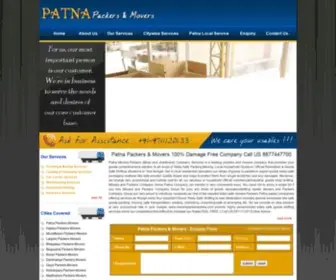 Moverspackerspatna.com(Local Packers Movers Patna Company) Screenshot