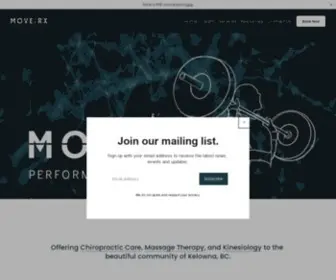 Moverx.ca(Move RX) Screenshot