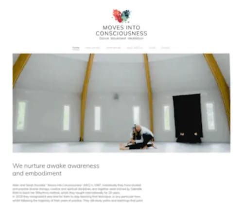 Movesintoconsciousness.com(Dance Movement Meditation) Screenshot