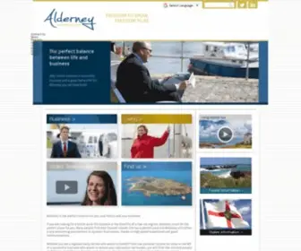 Movetoalderney.com(States of Alderney) Screenshot