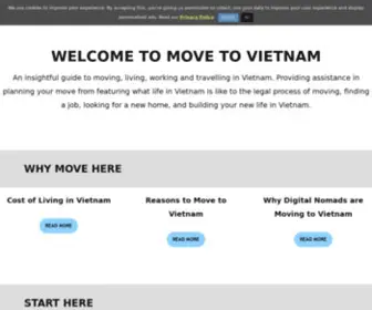 Movetovietnam.com(MOVE TO VIETNAM) Screenshot