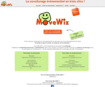 Movewiz.fr(Accueil) Screenshot