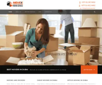 Movexuae.com(Movers in Dubai) Screenshot