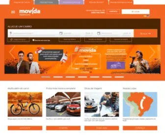 Movida.com.br(Locação de veículos) Screenshot