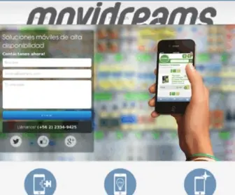 Movidreams.cl(Mobile innovation) Screenshot