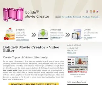 Movie-Creator.com(Bolide Movie Creator) Screenshot