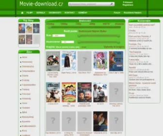 Movie-Download.cz(Vítejte) Screenshot