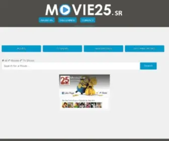 Movie25.ws(Watch 30k plus Movies and TV Shows Free Online Putlocker) Screenshot