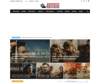 Movieboxofficereview.com(Movie Box Office Review) Screenshot