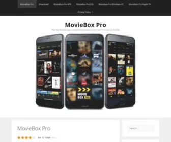 Movieboxpro.info(MovieBox Pro) Screenshot