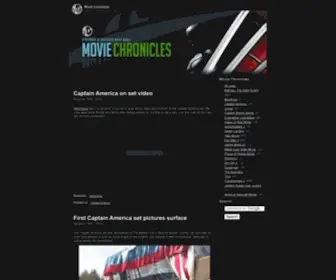 Moviechronicles.com(Movie Chronicles) Screenshot