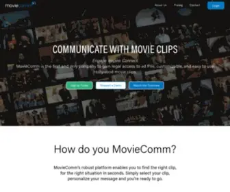 Moviecomm.com(Moviecomm) Screenshot