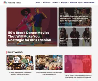 Movieetalks.com(Moviee Talks) Screenshot