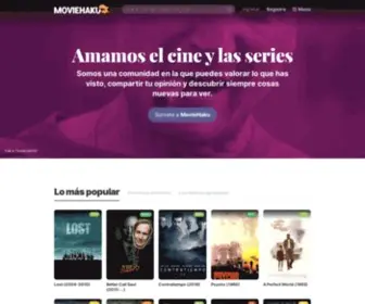 Moviehaku.com(La red social de cine) Screenshot