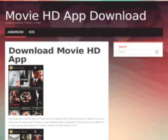 Moviehdapp.com(Moviehdapp) Screenshot