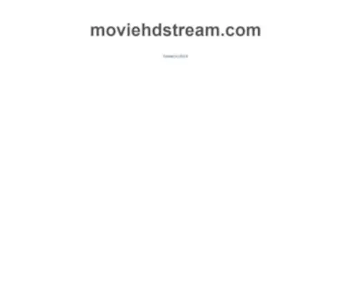 Moviehdstream.com(Moviehdstream) Screenshot