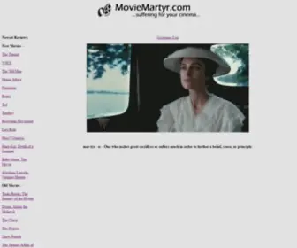 Moviemartyr.com(Suffering for your cinema) Screenshot