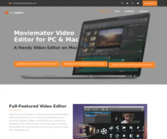 Moviemator.net(MovieMator Video Editor for Mac & PC Windows) Screenshot