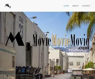 MovieMovieMovie.com(Movie Movie Movie film production) Screenshot