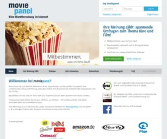 Moviepanel.de(Kinomarktforschung online) Screenshot