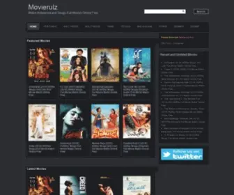 Movierulz.promo(Just another WordPress site) Screenshot