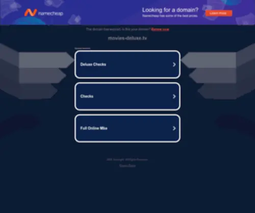 Movies-Deluxe.tv(:: movies) Screenshot
