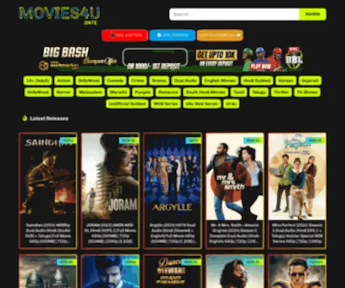 Movies4U.giving(Download All BollyWood) Screenshot